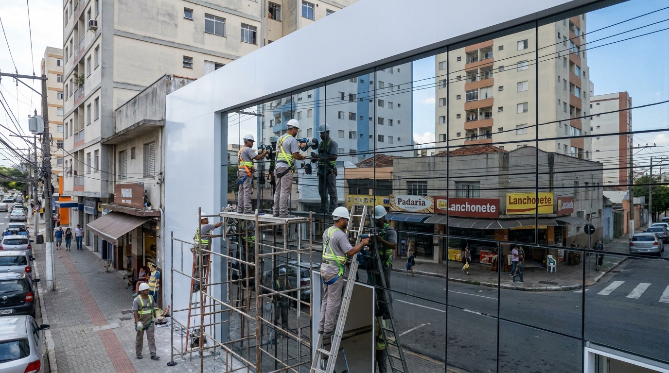 Fechamentos em Vidro em São José dos Pinhais‑PR