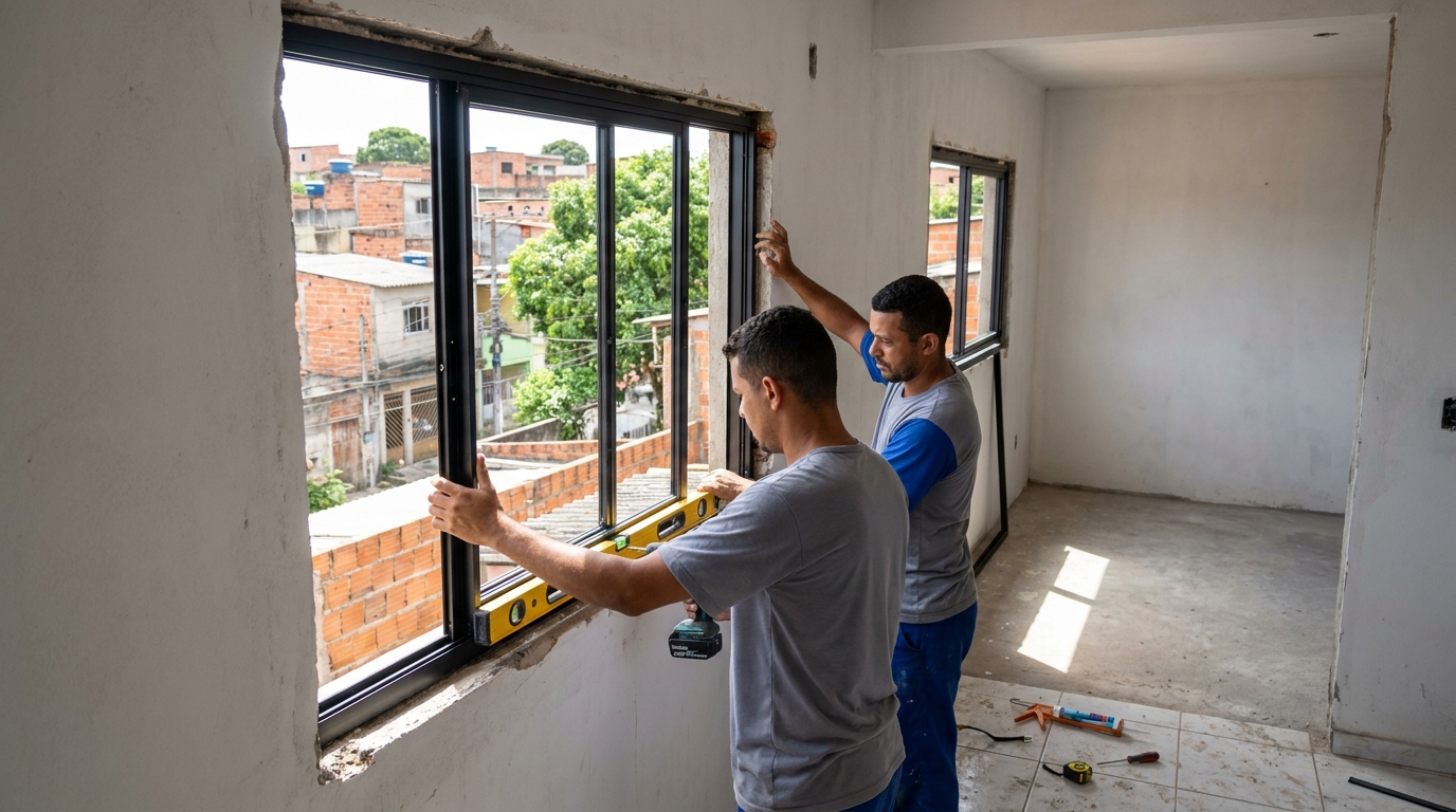 Produção de Portas e Janelas em São José dos Pinhais‑PR